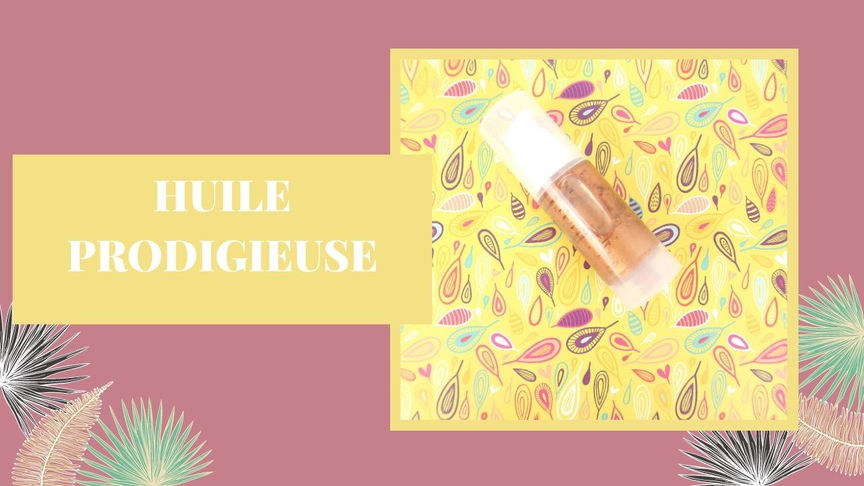 Huile prodigieuse